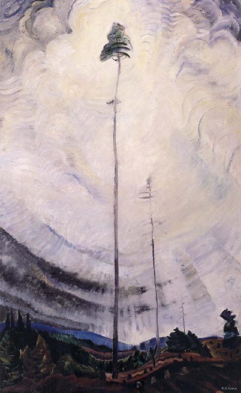Emily Carr Scorned as Timber,Beloved of the Sky oil painting picture